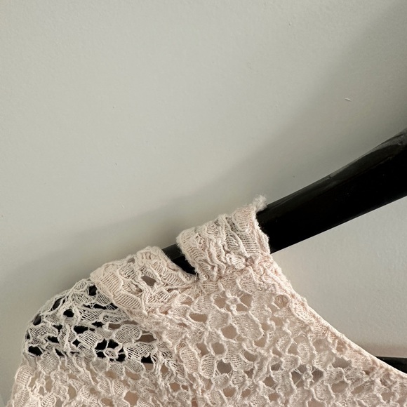 Zara Pink‎ Lace Dress XS - Picture 3 of 8